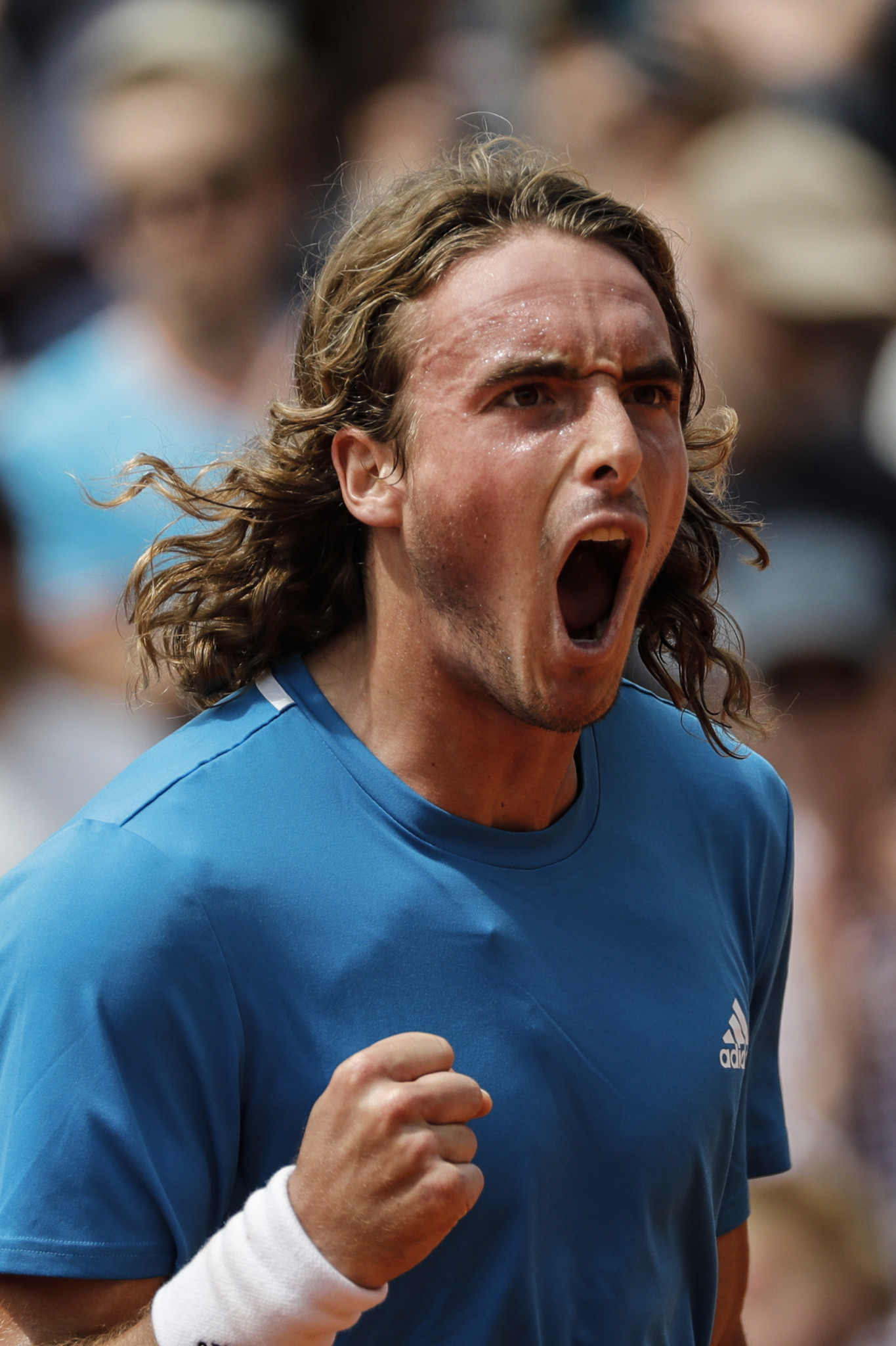 Greece's world number six Stefanos Tsitsipas fought from a set down to beat Hugo Dellien 4-6 6-0 6-3 7-5 ©Getty Images