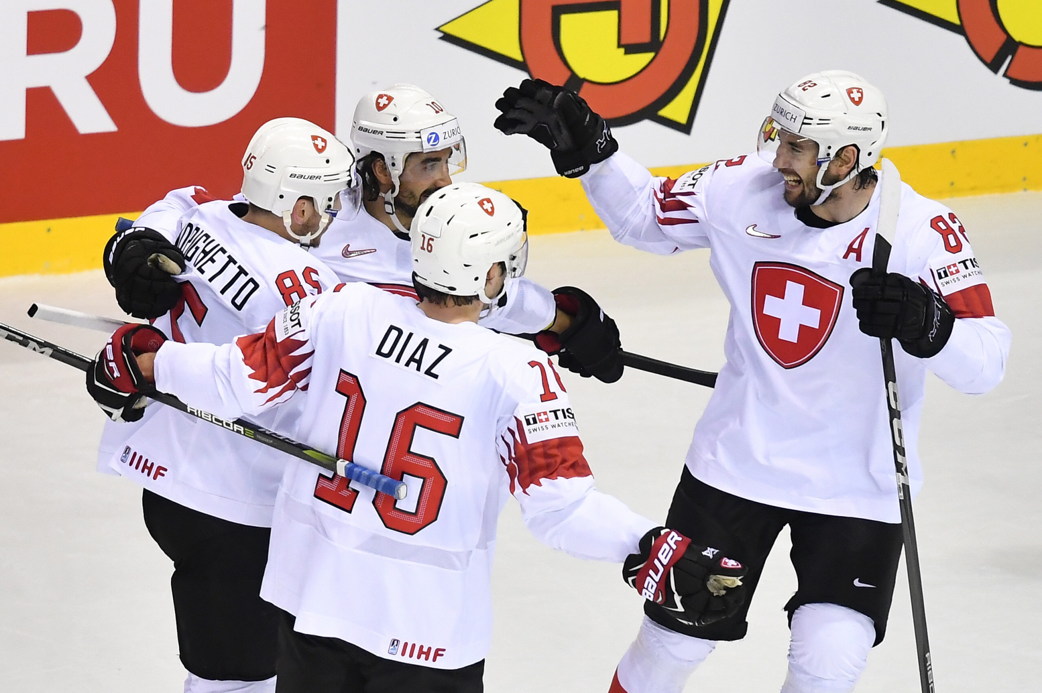Hosts Switzerland will compete in the 2020 IIHF World Championships alongside 15 other teams ©Getty Images