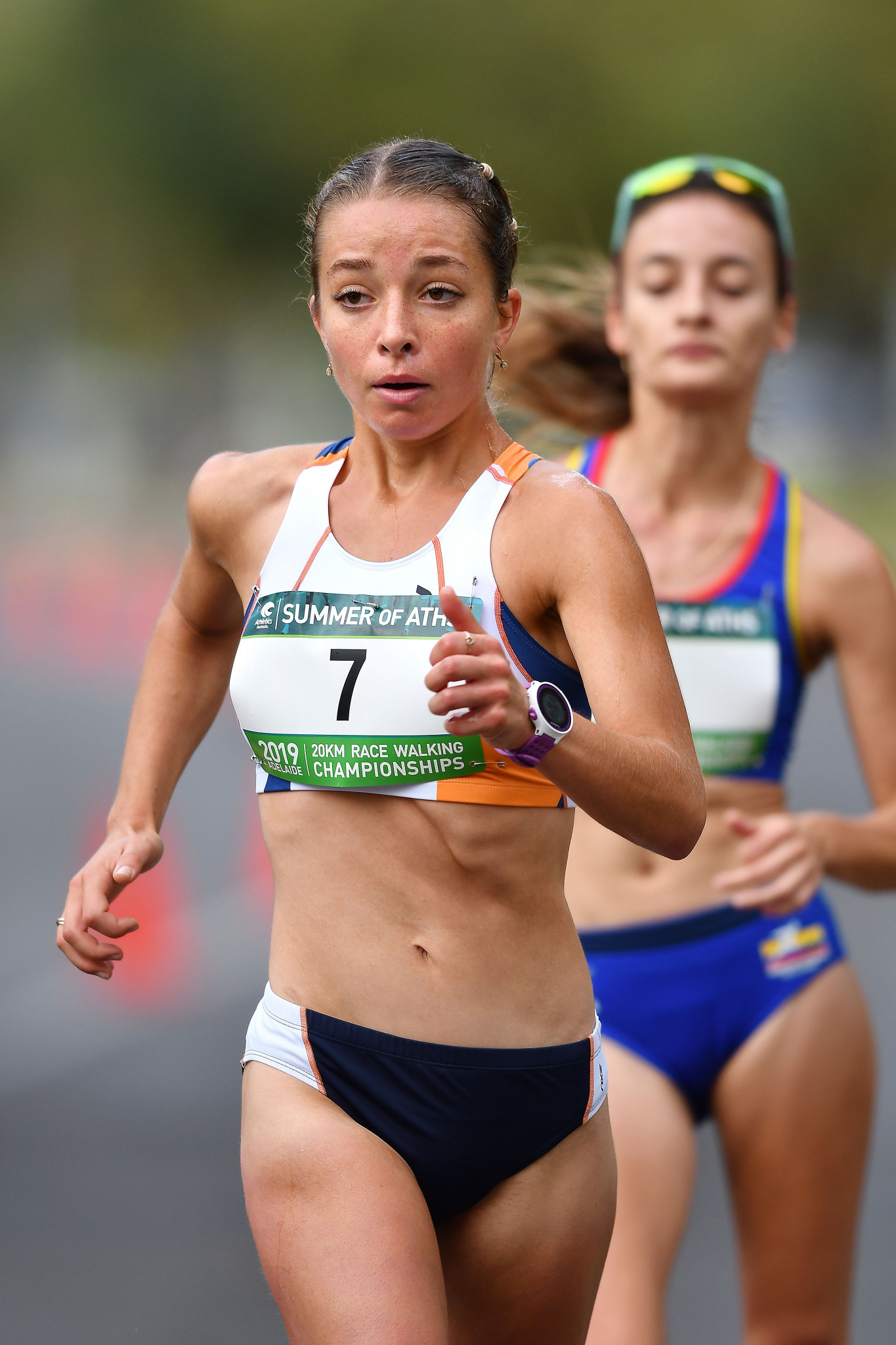 Commonwealth Games 20 kilometres racewalk champion Jemima Montag has been named in the Australian team for the 2019 Summer Universiade in Naples ©Getty Images