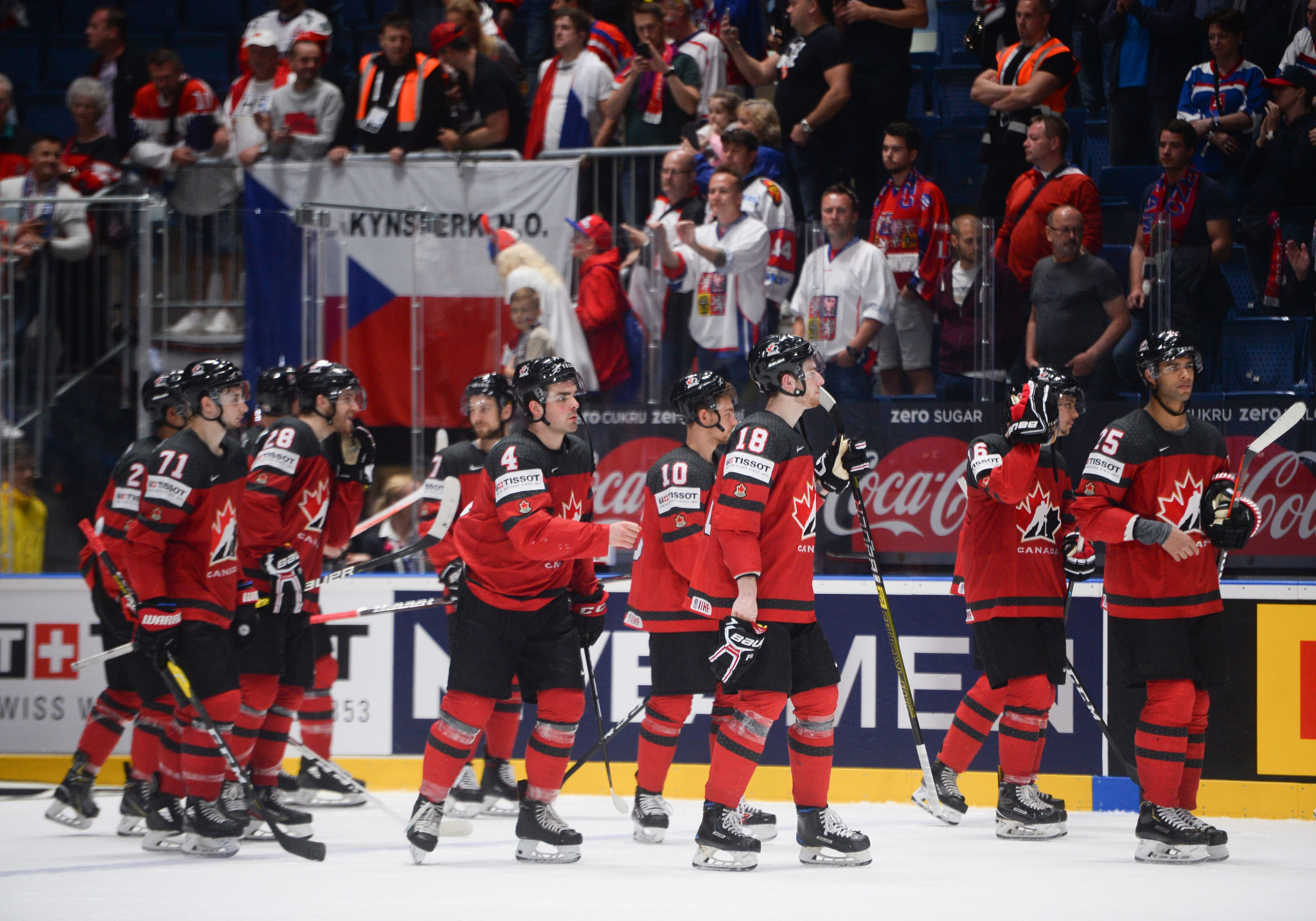 Canada currently lead the IIHF men's world ranking ©Getty Images