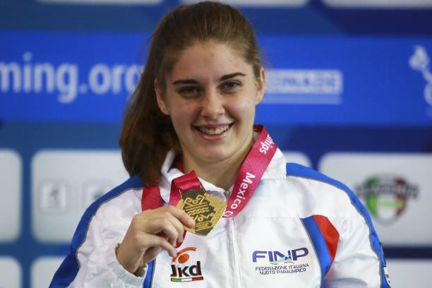 Three-time world champion Monica Boggioni was successful in the heats of the women's 200m freestyle S5 ©IPC