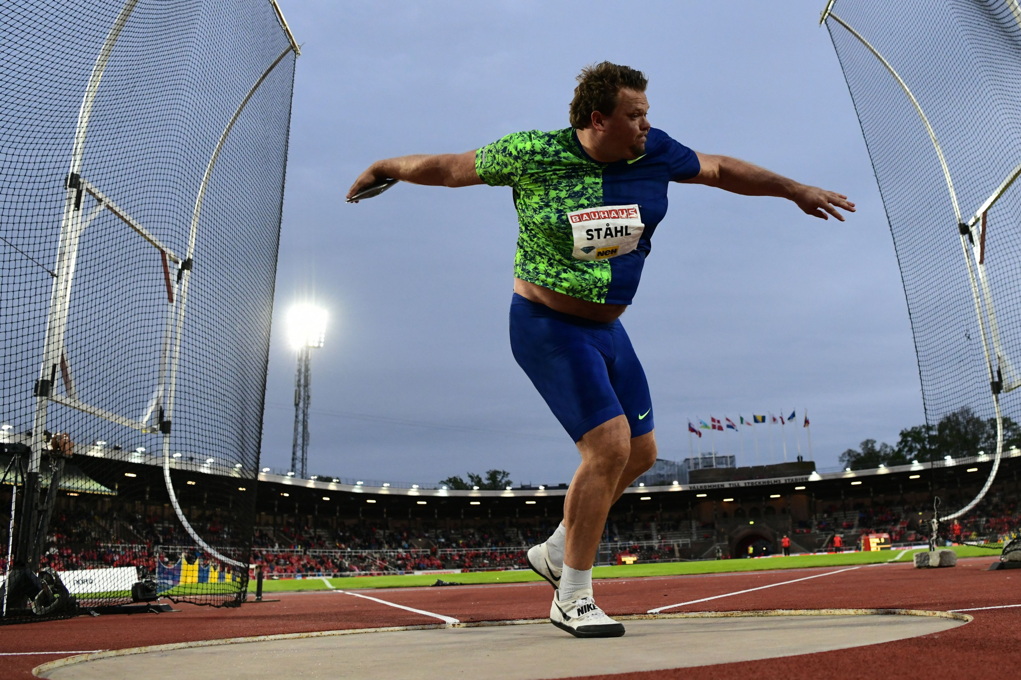 Home athletes Montler and Stahl profit in wind and rain at Stockholm IAAF Diamond League meeting 