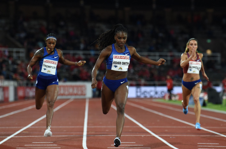 Britain's Dina Asher-Smith earned her second IAAF Diamond League 200m win of the season in a 2019 world-leading time of 22.18 despite the chilly conditions in Stockholm's 1912 Olympic Stadium ©Getty Images