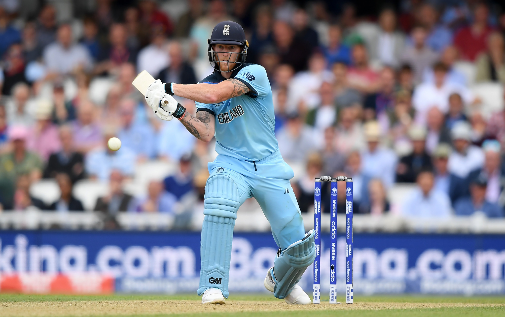 Ben Stokes starred for England with bat and ball - and in the field with a breathtaking catch - as they beat South Africa by more than 100 runs in their opening match of the ICC Cricket World Cup ©Getty Images