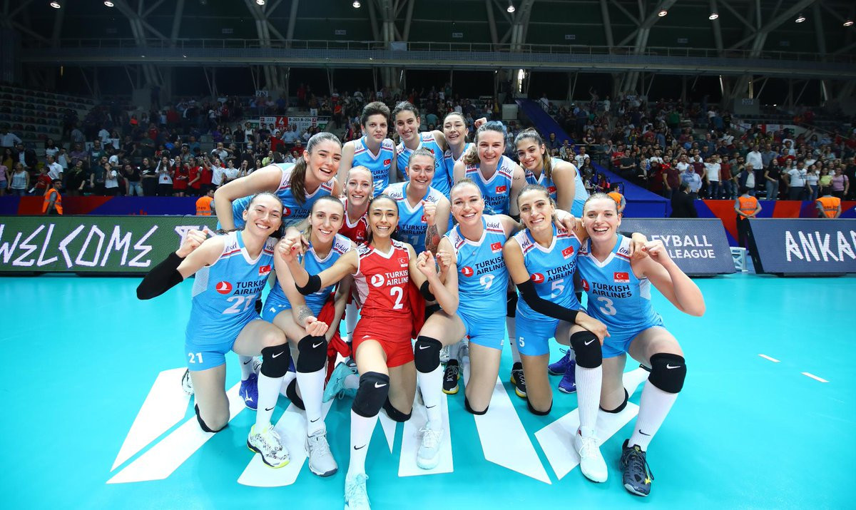 Turkey defeated Russia in three sets in the FIVB Women's Nations League ©FIVB