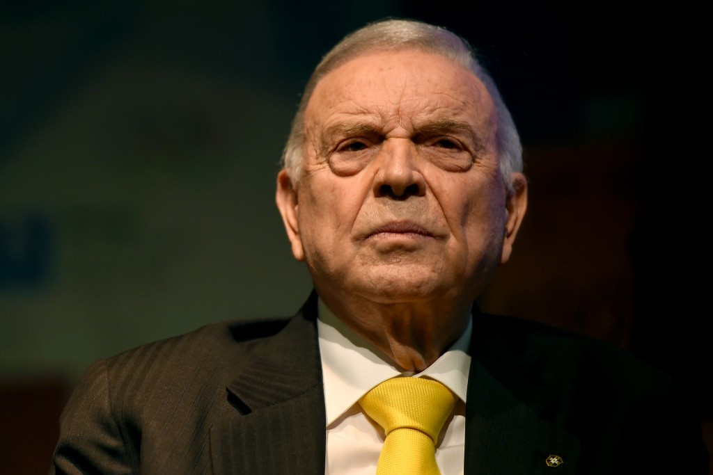 Former Brazilian National Football Federation president Jose Maria Marin arrives at Brooklyn Federal Court ©Getty Images