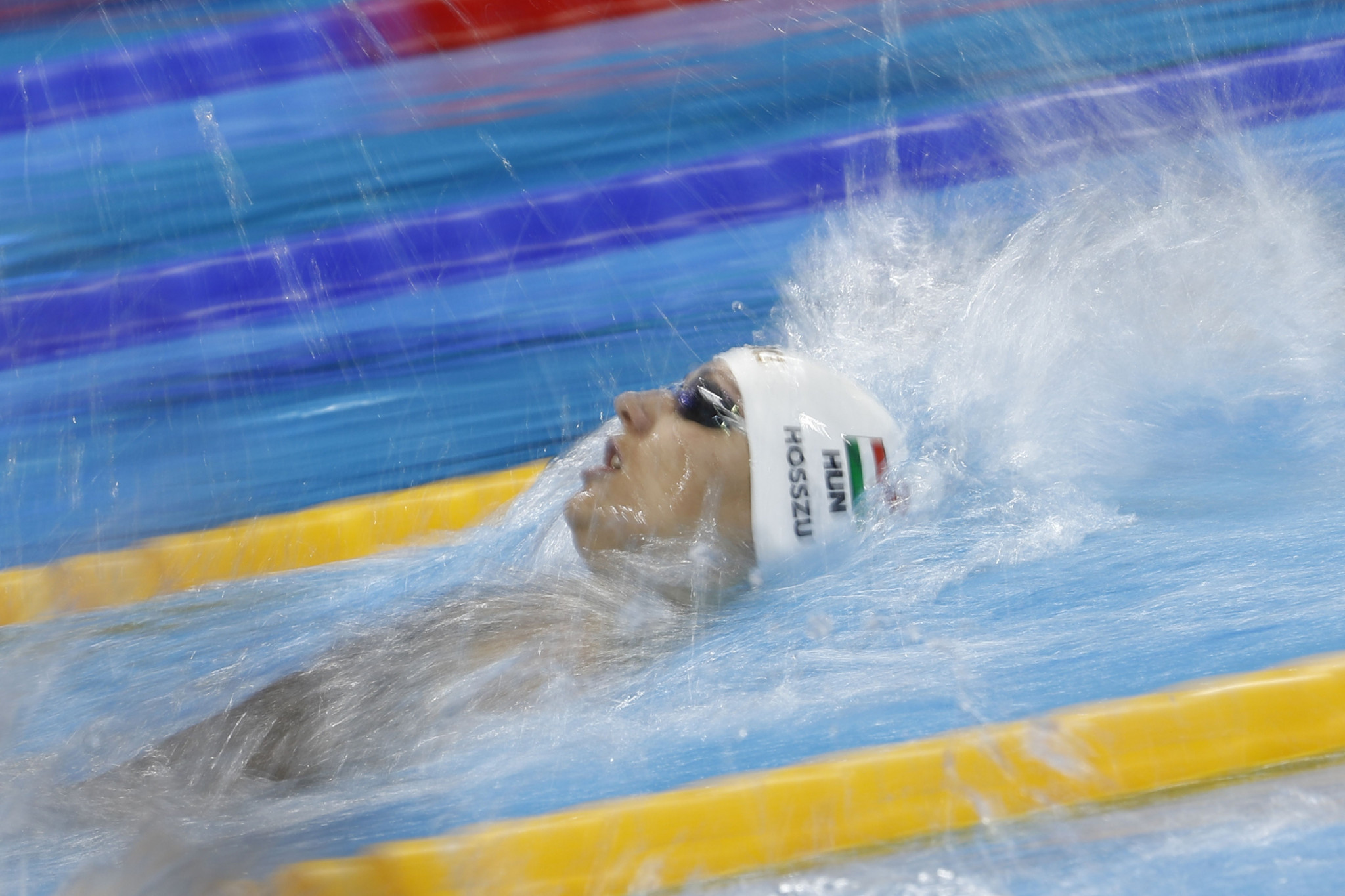 Three-times Olympic champion Katinka Hosszú of Hungary is targeting competition at the Paris 2024 Olympics ©Getty Images