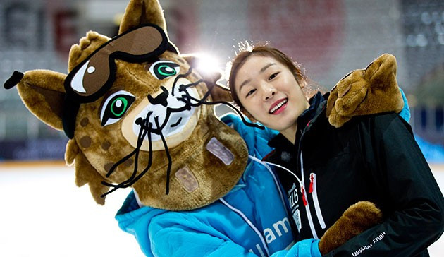 South Korea's Olympic gold medal-winning figure skater Yuna Kim has opened her own official Instagram account using the #iLoveYOG hashtag