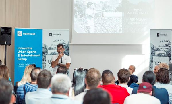 The two-day Urban Sports Summit brought together more than 100 delegates in Montpellier, France ©Hurricane Group