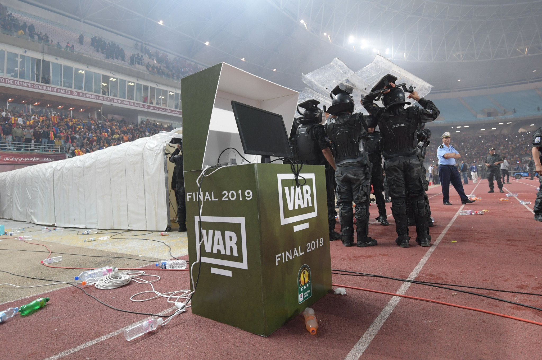 Reports claim the VAR system was unavailable due to a fault but the players had not been informed ©Getty Images