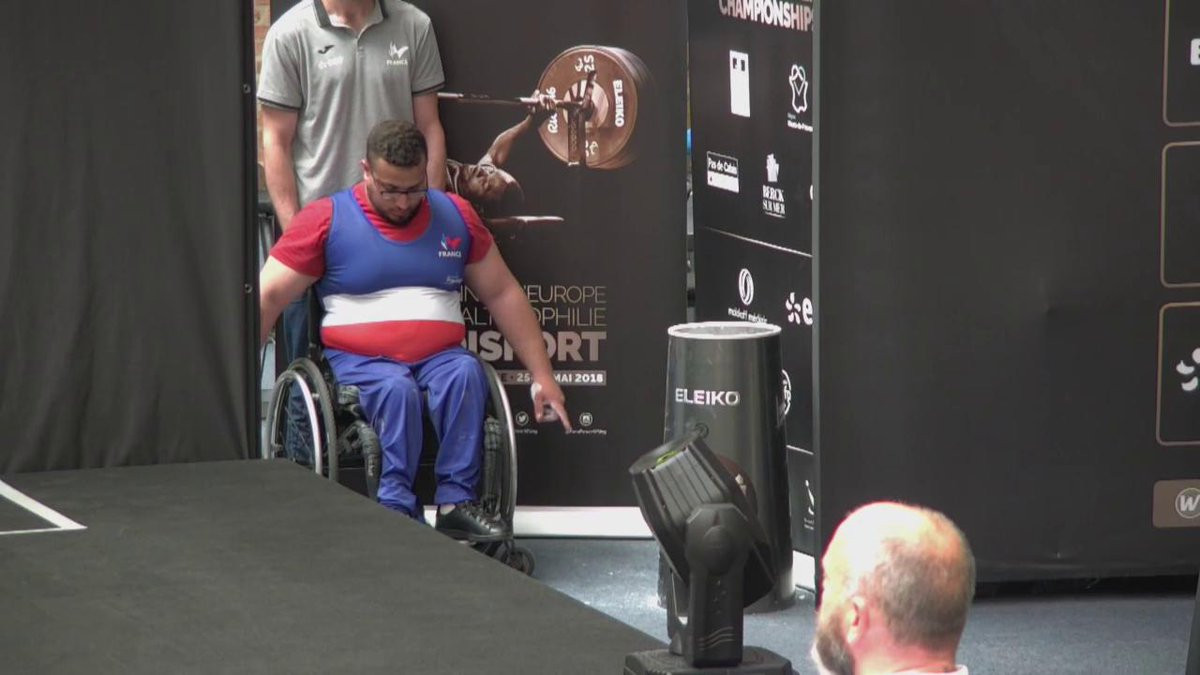 French powerlifter Rafik Arabat has been stripped of his European Open Championships gold medal ©Twitter