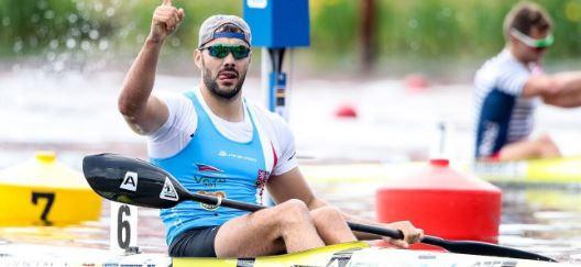 Rio 2016 silver medallist Josef Dostal earned K1 1,000m gold at today's ICF Canoe Sprint World Cup in Duisburg ©ICF