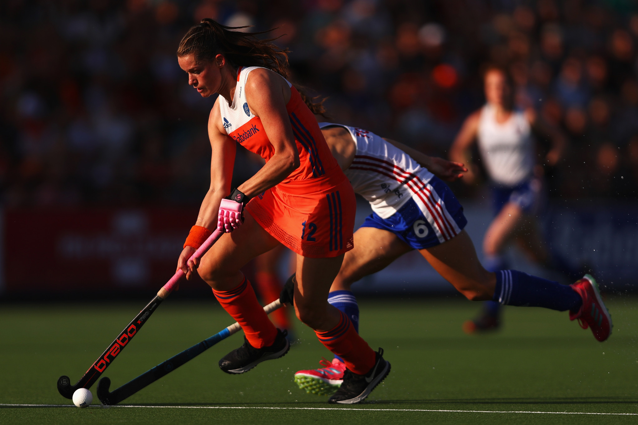 Two goals in the first 20 minutes were enough for the Dutch to beat Britain ©Getty Images