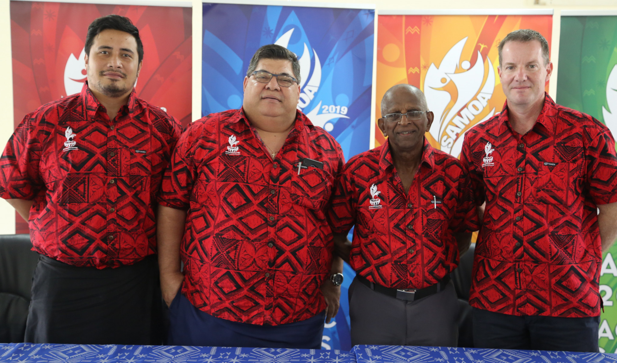 PGC President Samoa Vidhya Lakhan led a deputation to the Samoan capital of Apia  ©PGC