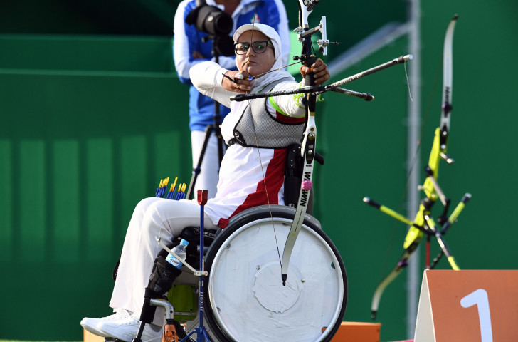 Iran's Paralympic champion Zahra Nemati is set to face a strong challenge from China's Wu Chunyan as she seeks to defend her women's recurve open title at the World Archery Para Championships in The Netherlands ©Getty Images