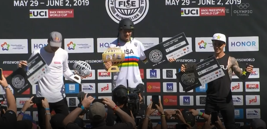 Dowell takes surprise victory at UCI BMX Freestyle World Cup in Montpellier