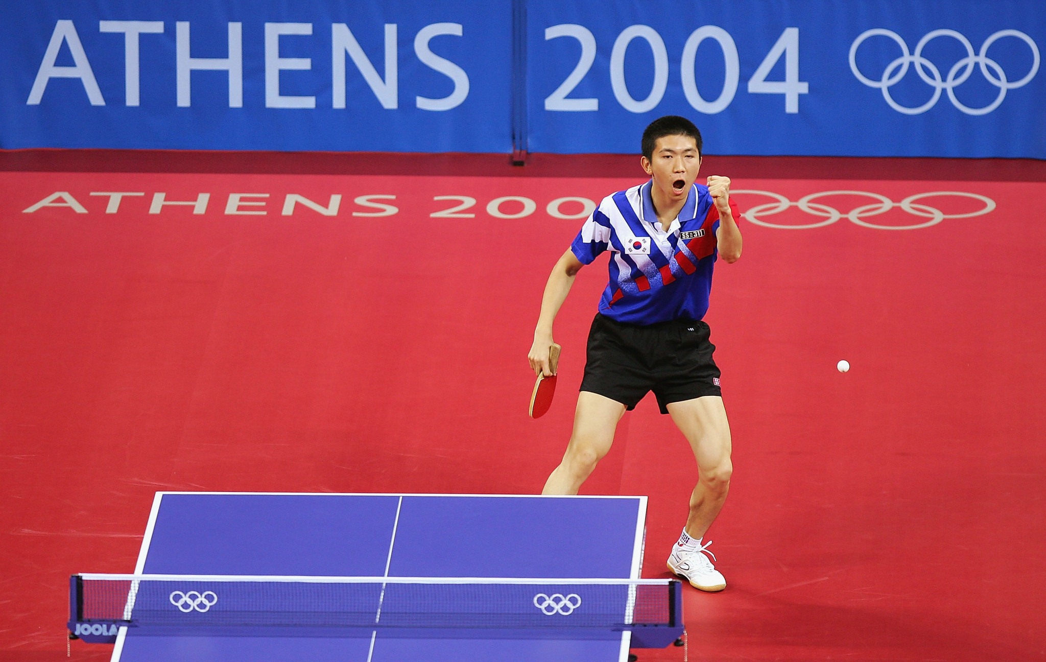 Ryu Seung-min was the last South Korean to win an Olympic gold medal in table tennis, at Athens 2004, when he claimed victory in the men's singles ©Getty Images