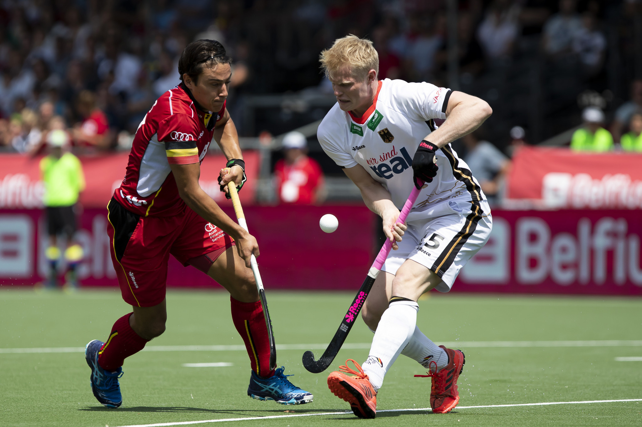 Germany beat World Cup winners Belgium in a shootout in Antwerp ©Getty Images