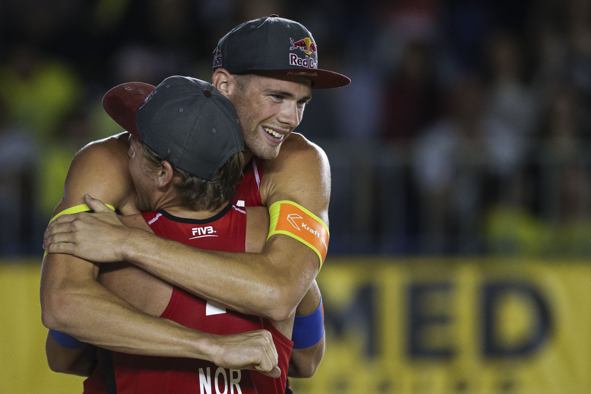 Anders Mol and Christian Sørum of Norway were crowned International Volleyball Federation World Beach Tour champions in Ostrava ©Getty Images
