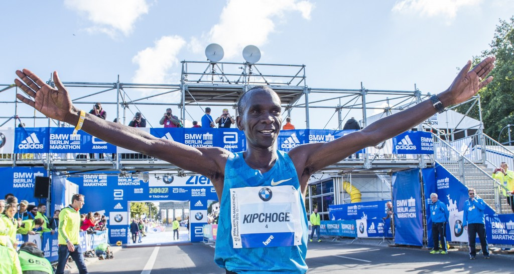 Eliud Kipchoge was in fine form at this year's Berlin Marathon