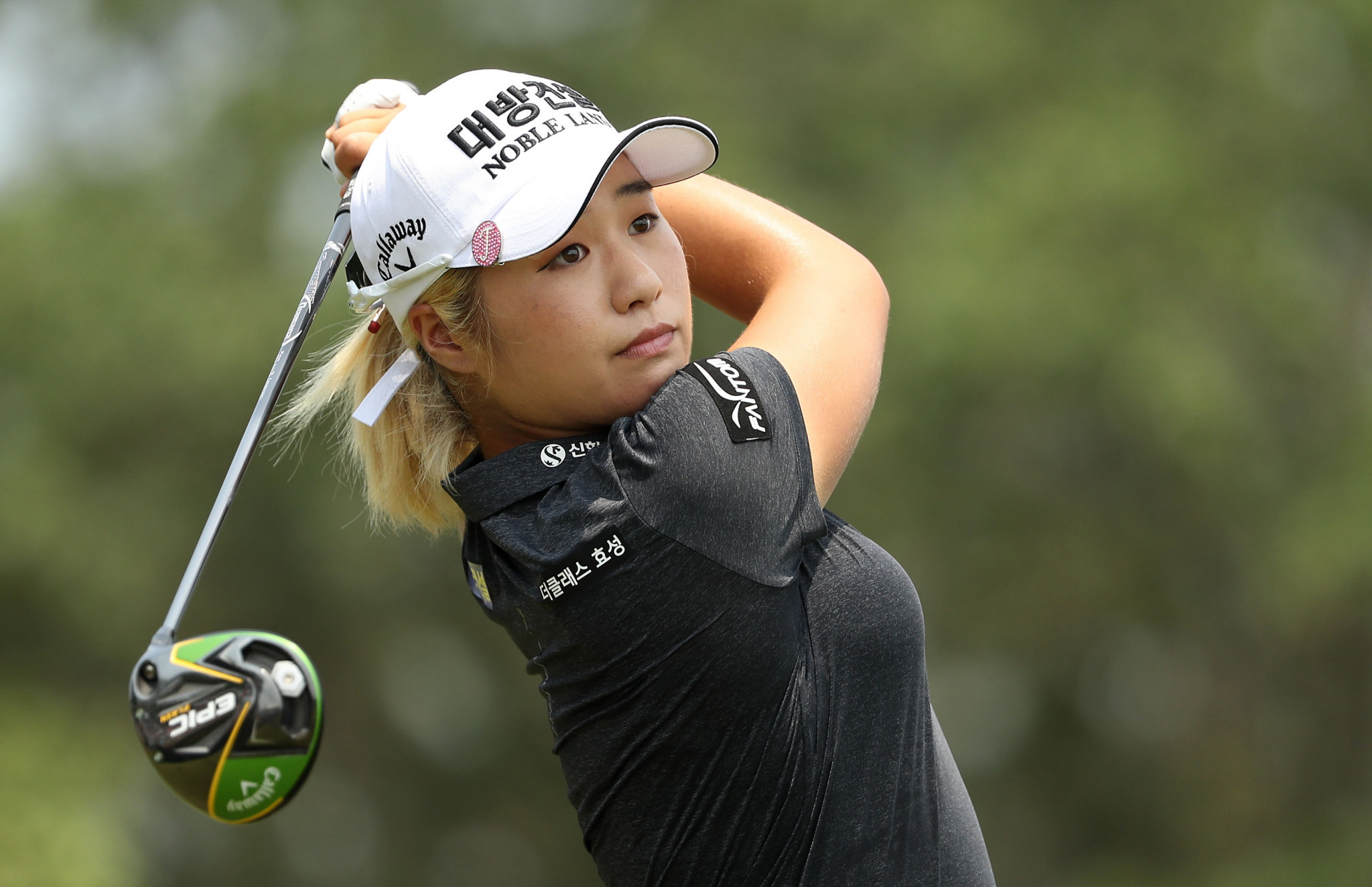 Jeongeun Lee6 - so named because she was the sixth player with her name on the LPGA Korean - shot a one-under 70 to finish the weekend with an appropriate six-under par ©Getty Images