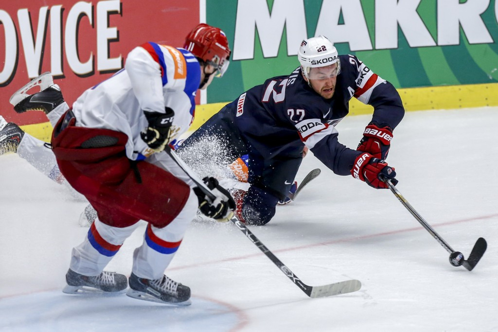 Defending champions Russia suffer shock defeat to US at Ice Hockey World Championship