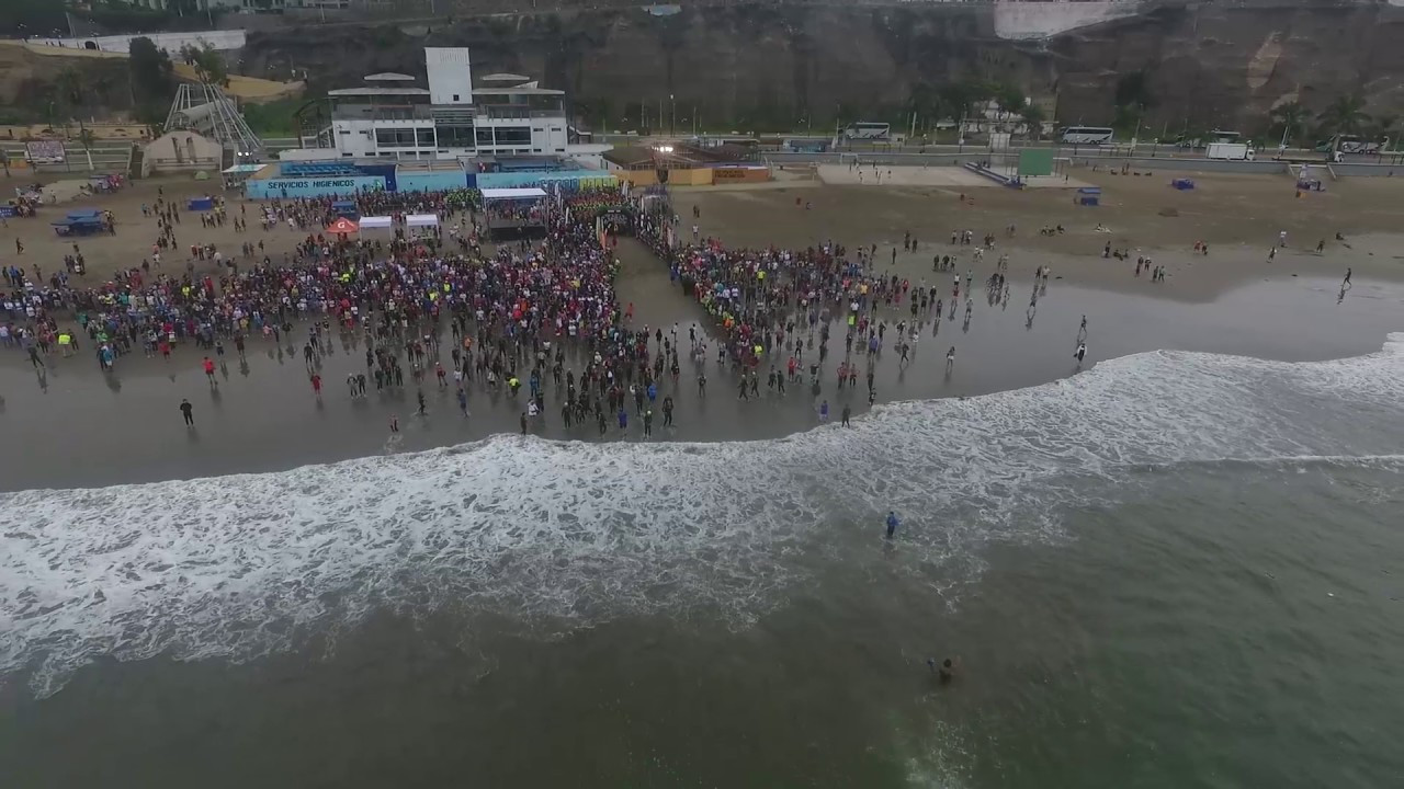 The Lima World Cup will be held at the same venue as the 2019 PanAmerican Games triathlon ©YouTube