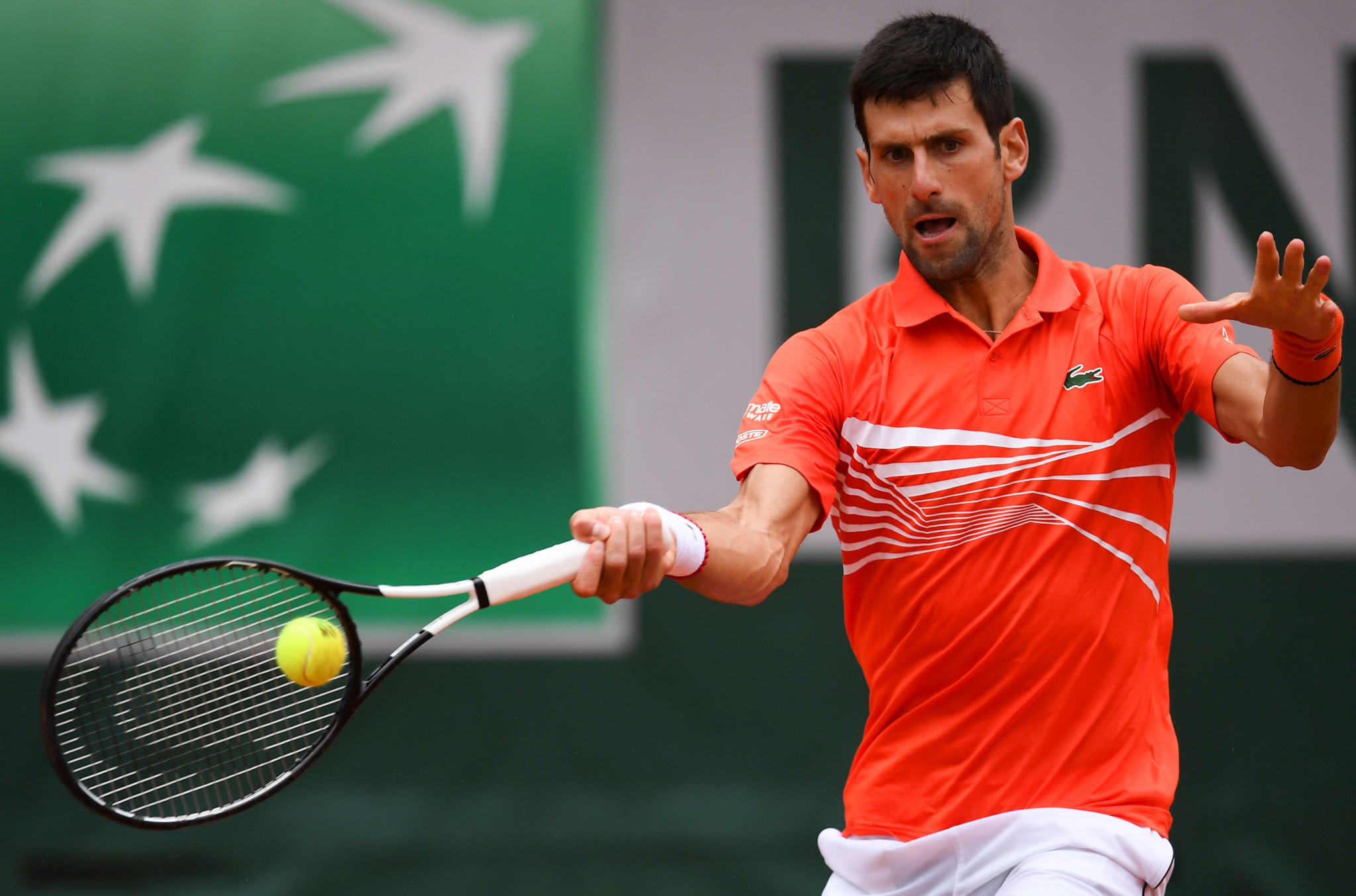Djokovic and Halep among big guns safely through to French Open quarter finals