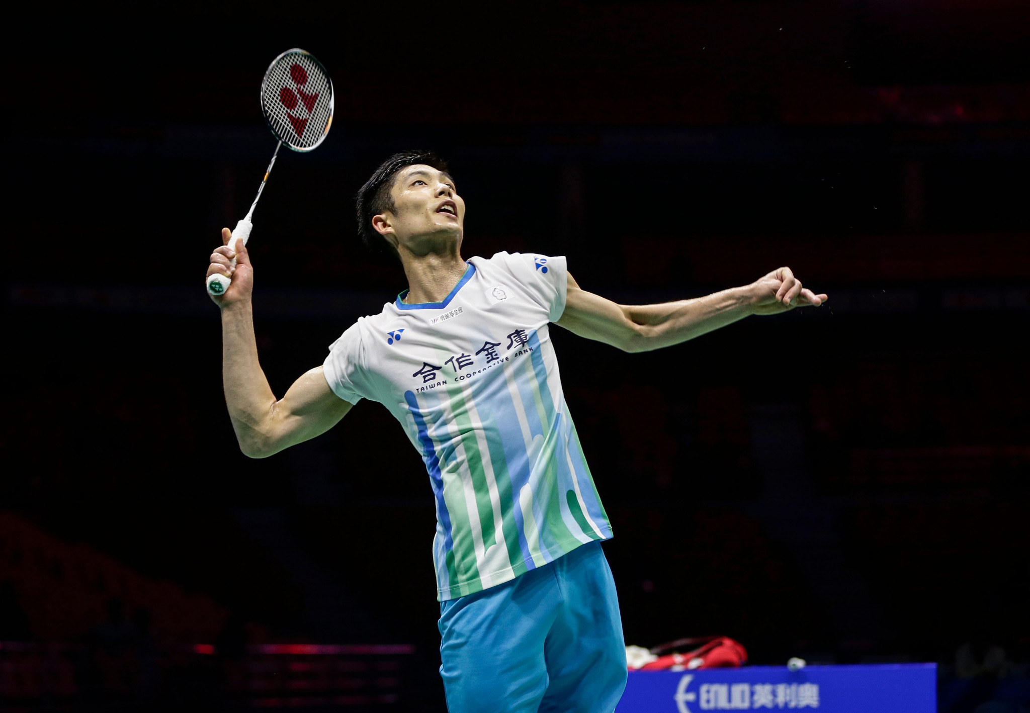 Chou Tien Chen of Chinese Taipei, world ranked three, is men's singles top seed at the BWF Australian Open that starts i Sydney tomorrow ©Getty Images