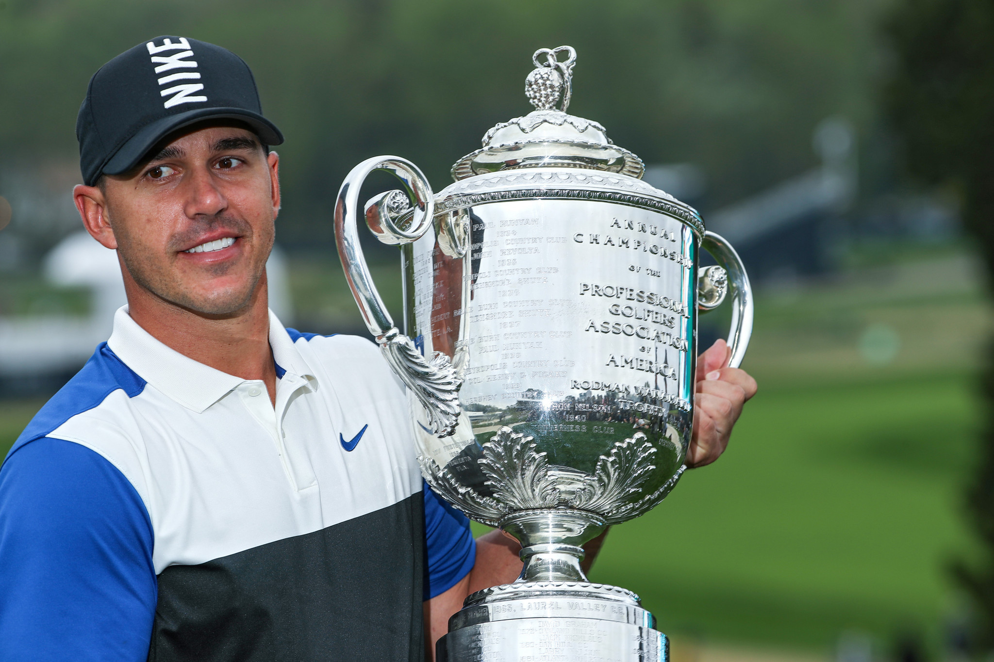 Golfer Brooks Koepka has been shortlisted for the Team USA male athlete-of-the-month award for May ©Getty Images