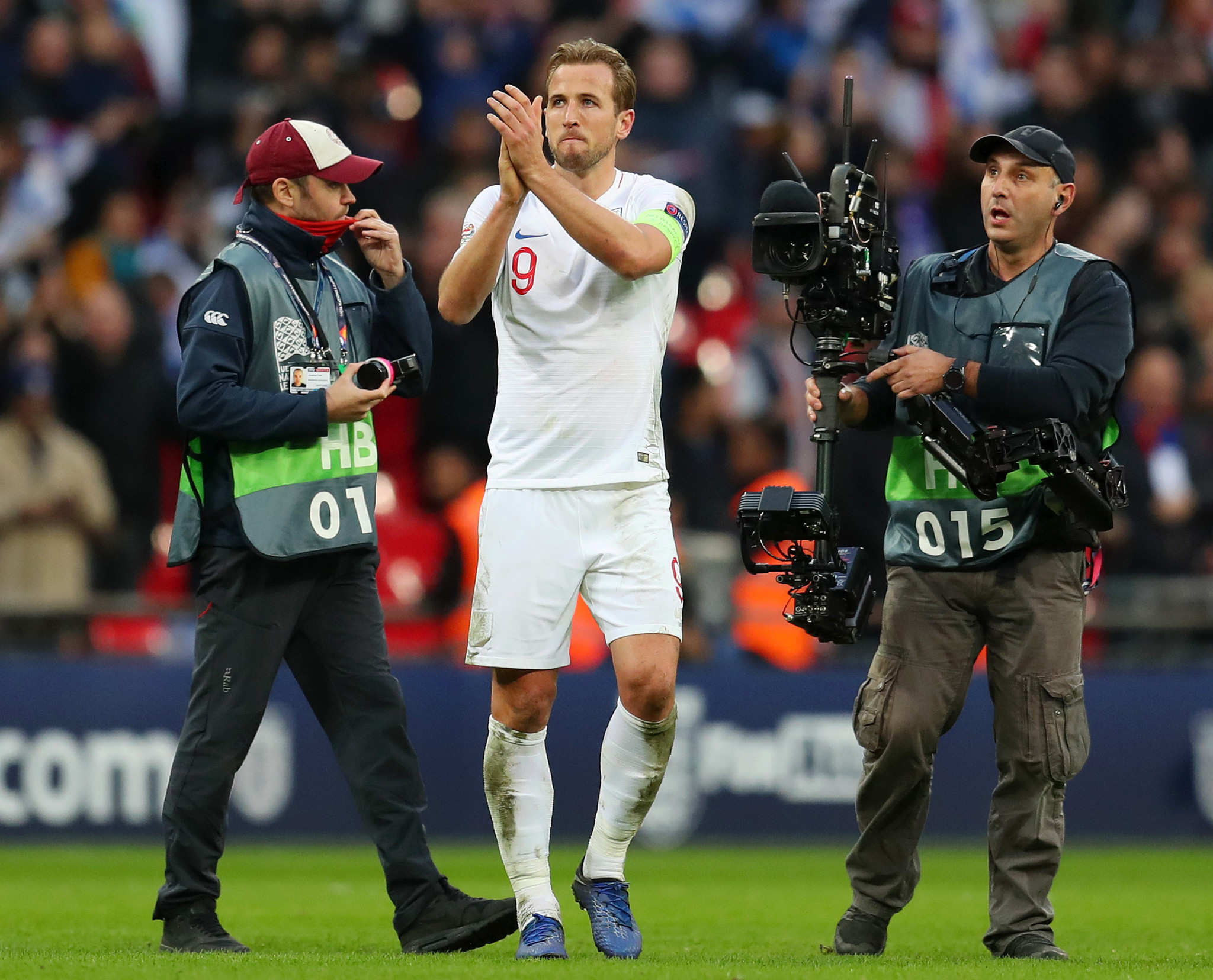 England will hope talismanic striker and captain Harry Kane is fit and firing ©Getty Images