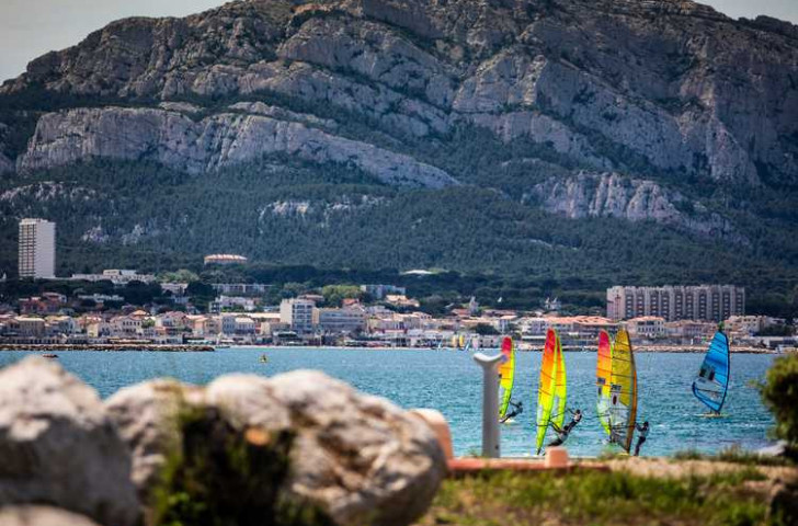 Excellent conditions on day one of the Sailing World Cup Series Final at Marseille enabled competitors across 10 Olympic classes to complete all their scheduled races ©World Sailing