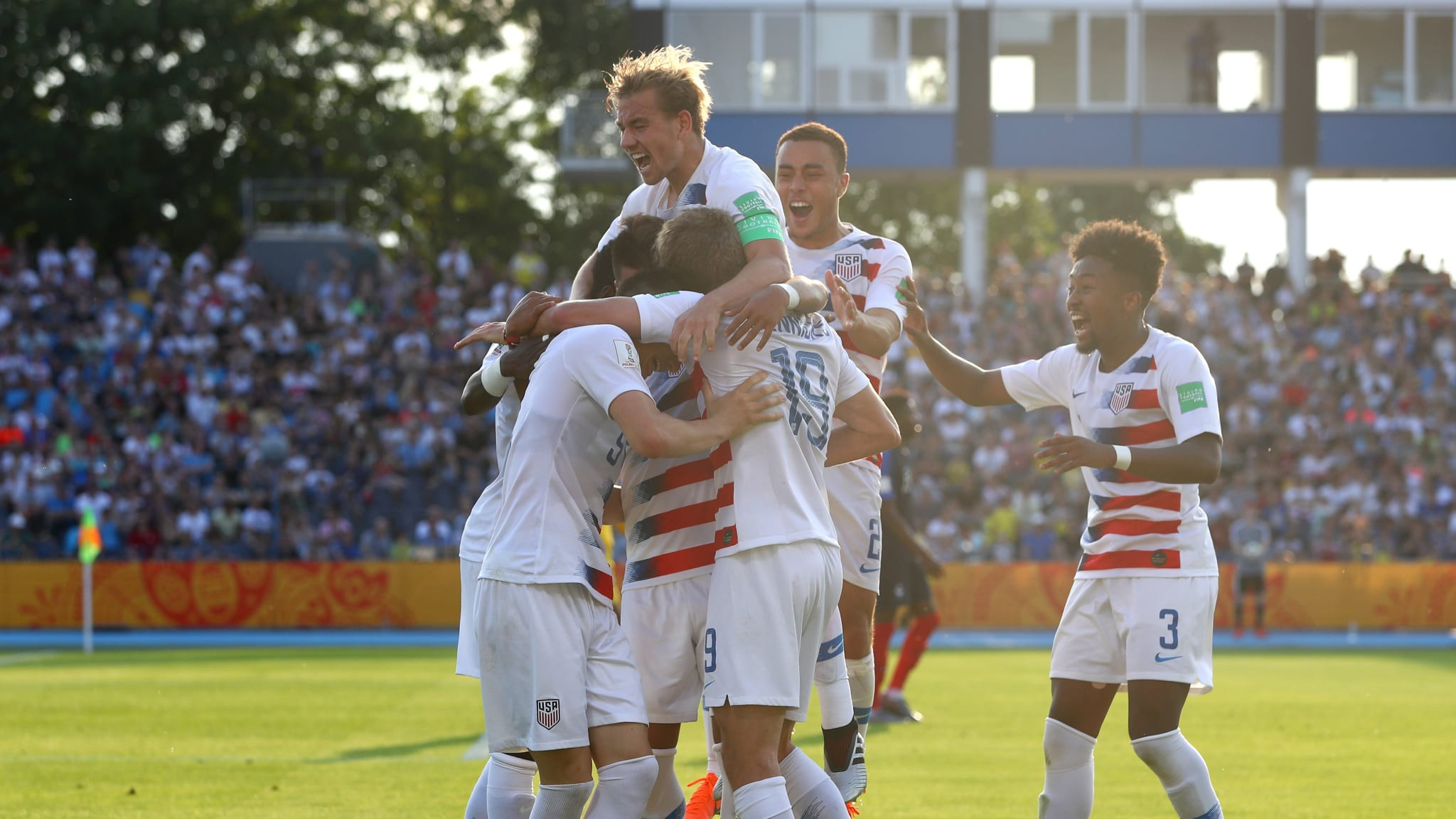 United States upset France to reach FIFA Under-20 World Cup quarter-finals