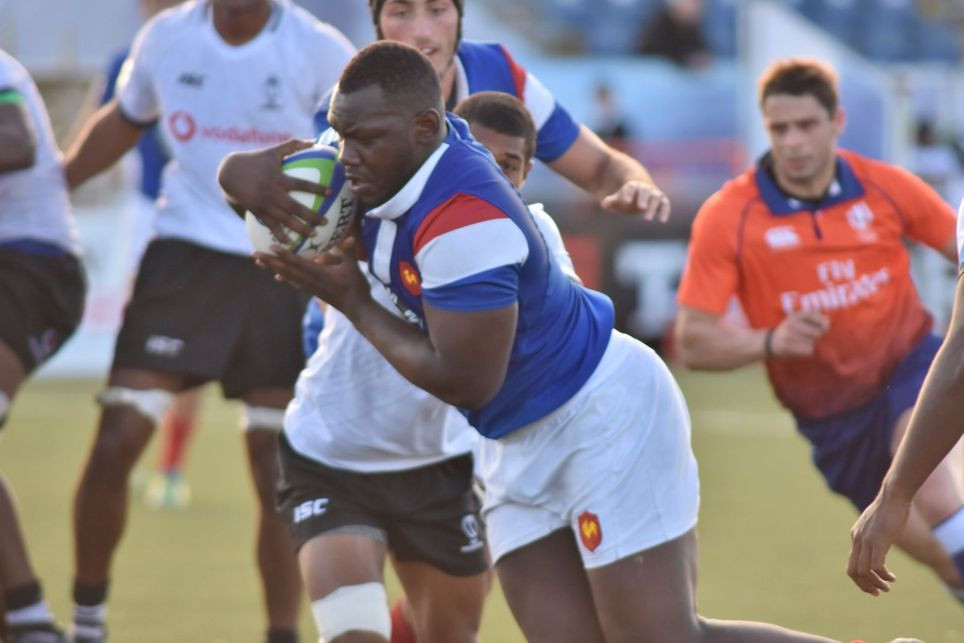 France began their pursuit of retaining the World Rugby Under-20 Championship title with a hard-fought victory over Fiji ©World Rugby
