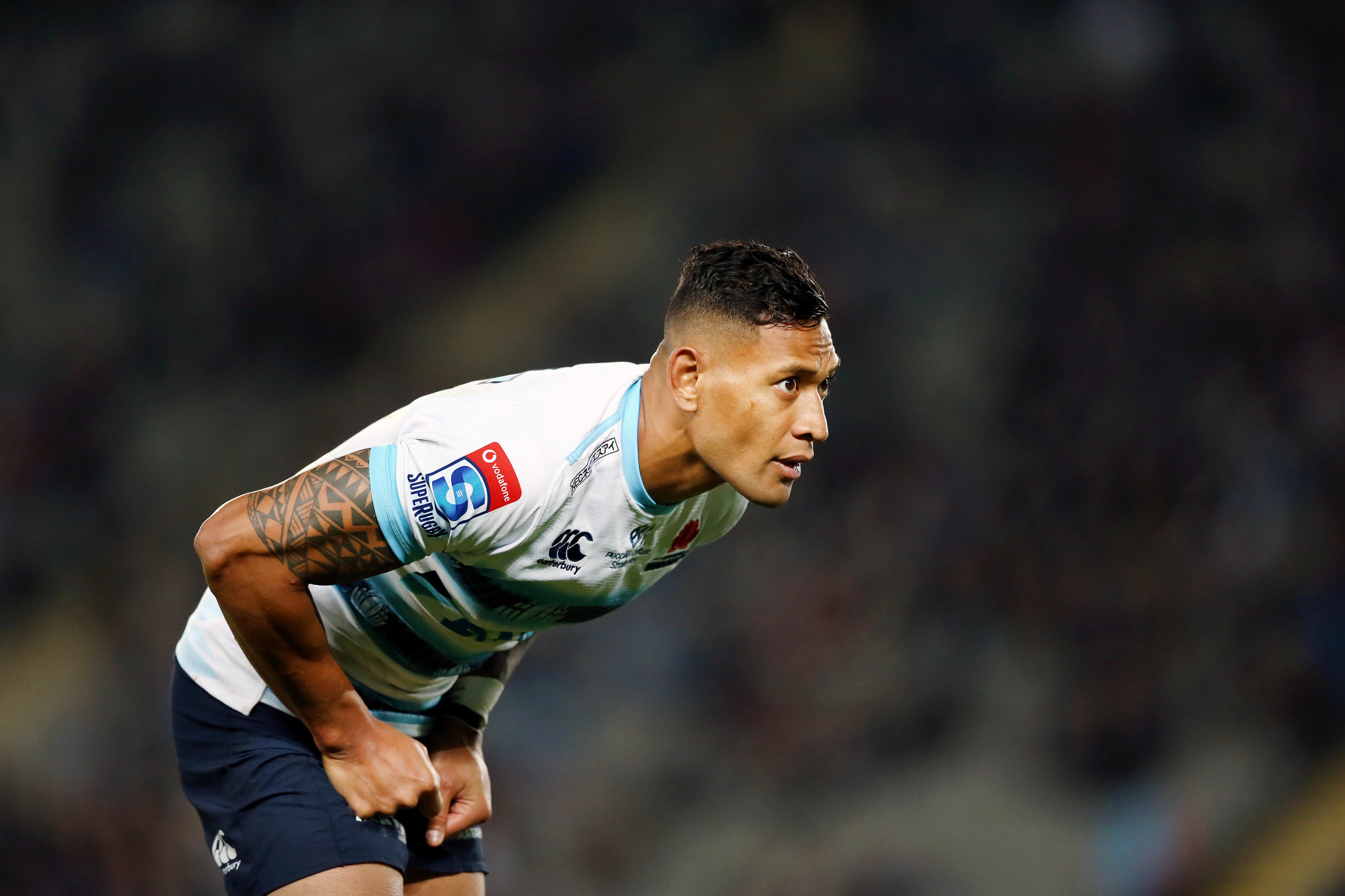 Israel Folau is reportedly preparing legal action against Rugby Australia following his sacking for social media posts ©Getty Images