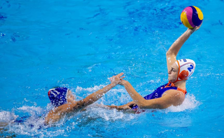 Italy chalked up their second win in two days with a defensive display against the Netherlands at the International Swimming Federation Women's Water Polo World League Super Final in Budapest, Hungary ©FINA