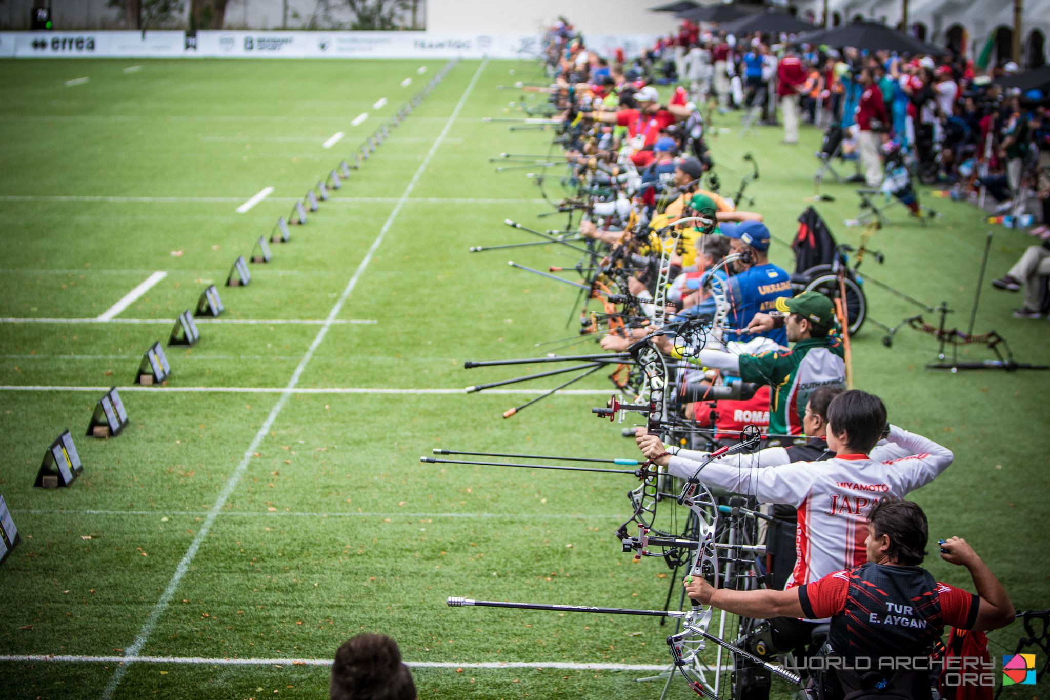World records for Ukraine and China in team matchplay at World Archery Para Championships in the Netherlands 