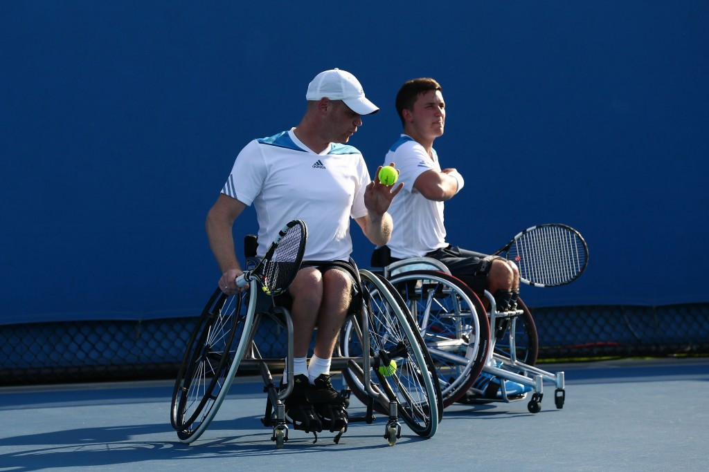 Michael Jeremiasz and Gordon Reid have a 100 per cent record in the men's doubles 
