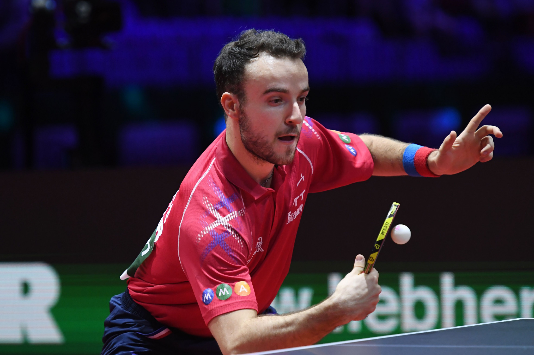France’s Simon Gauzy beat South Korea’s Lee Sang-su for the second time in the space of seven days to book his place in the round of 16 at the ITTF Hong Kong Open ©Getty Images