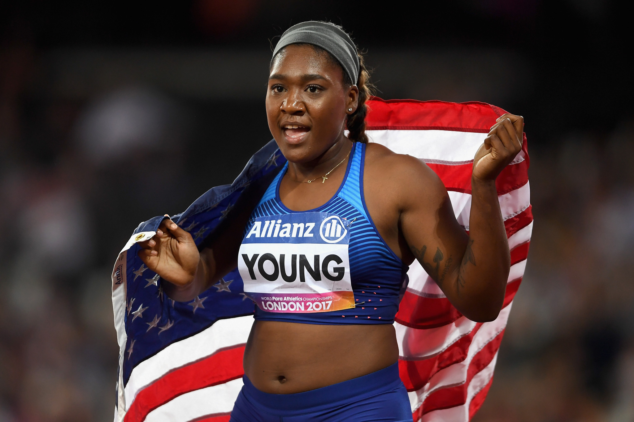 Deja Young is due to race for the United States in Grosseto ©Getty Images