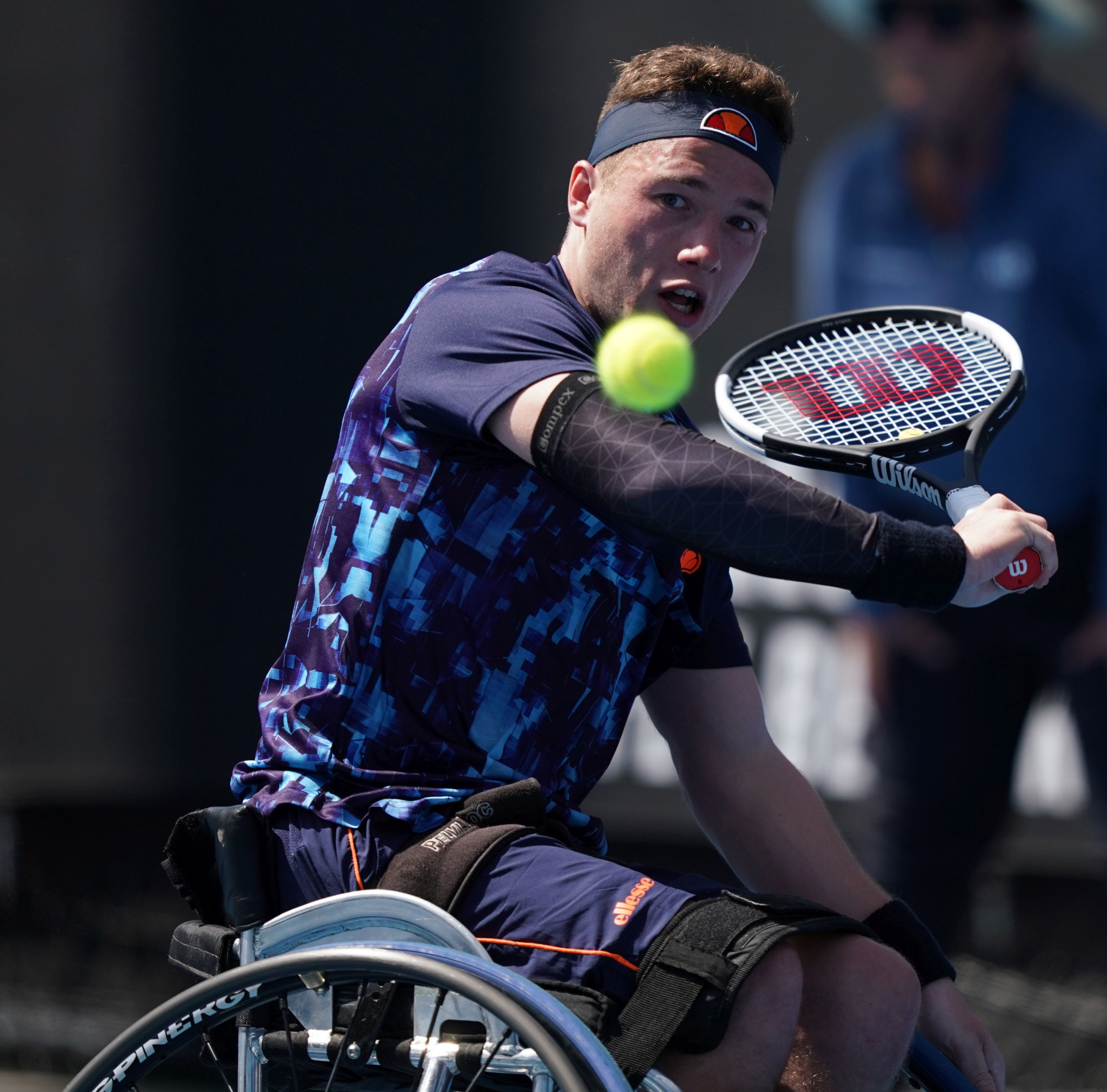 Briton Alfie Hewett won the 2017 French Open men's wheelchair singles tournament ©LTA