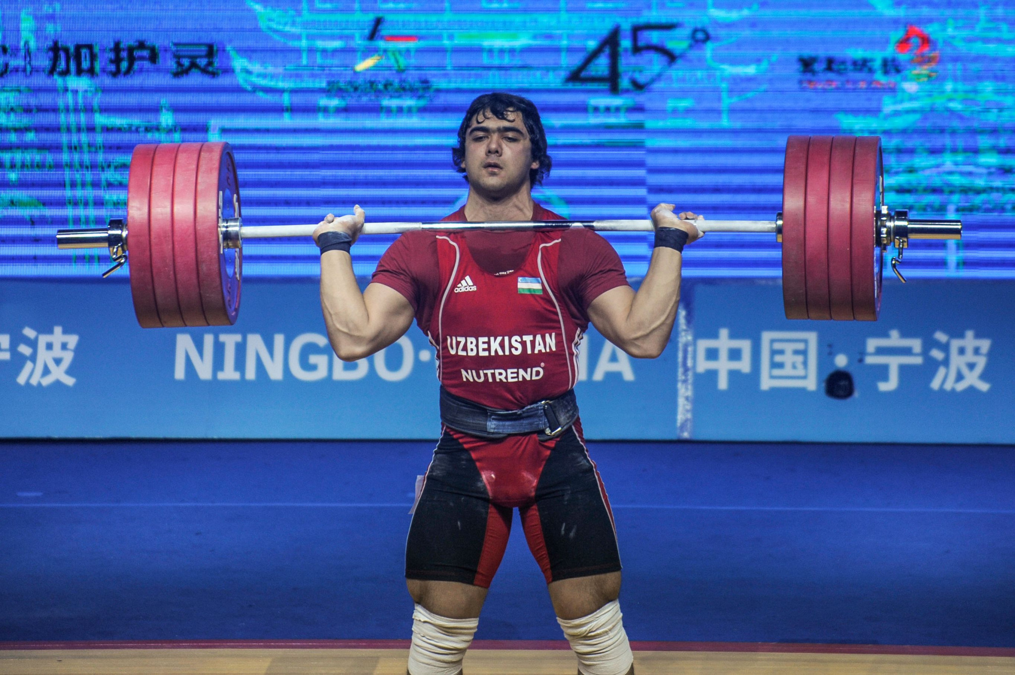 Akbar Djuraev did not need to find his best form to win gold but was still impressive ©Getty Images