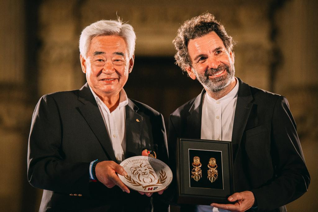 World Taekwondo President honoured in Italy for promoting peace through sport