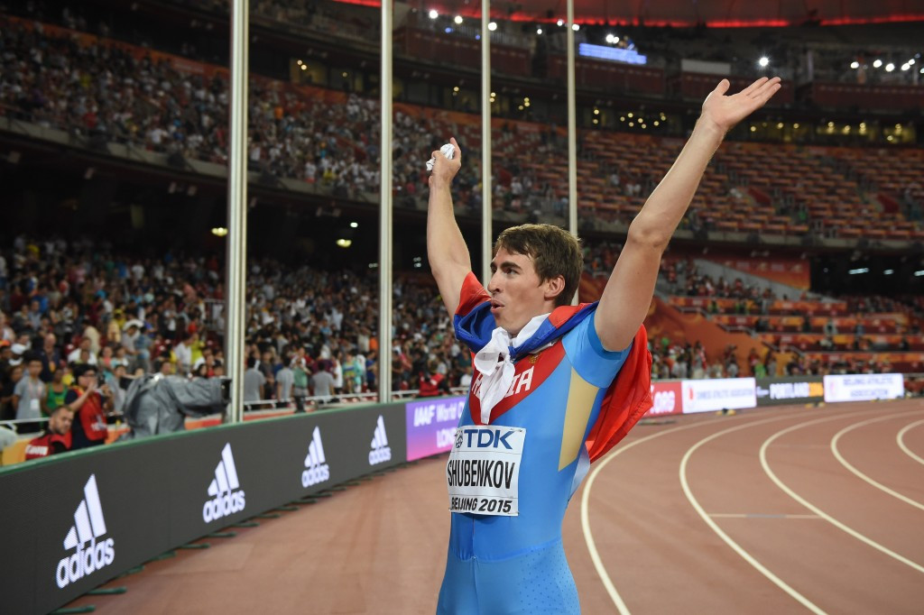 World champion Sergey Shubenkov has been put forward in the hurdles category ©Getty Images