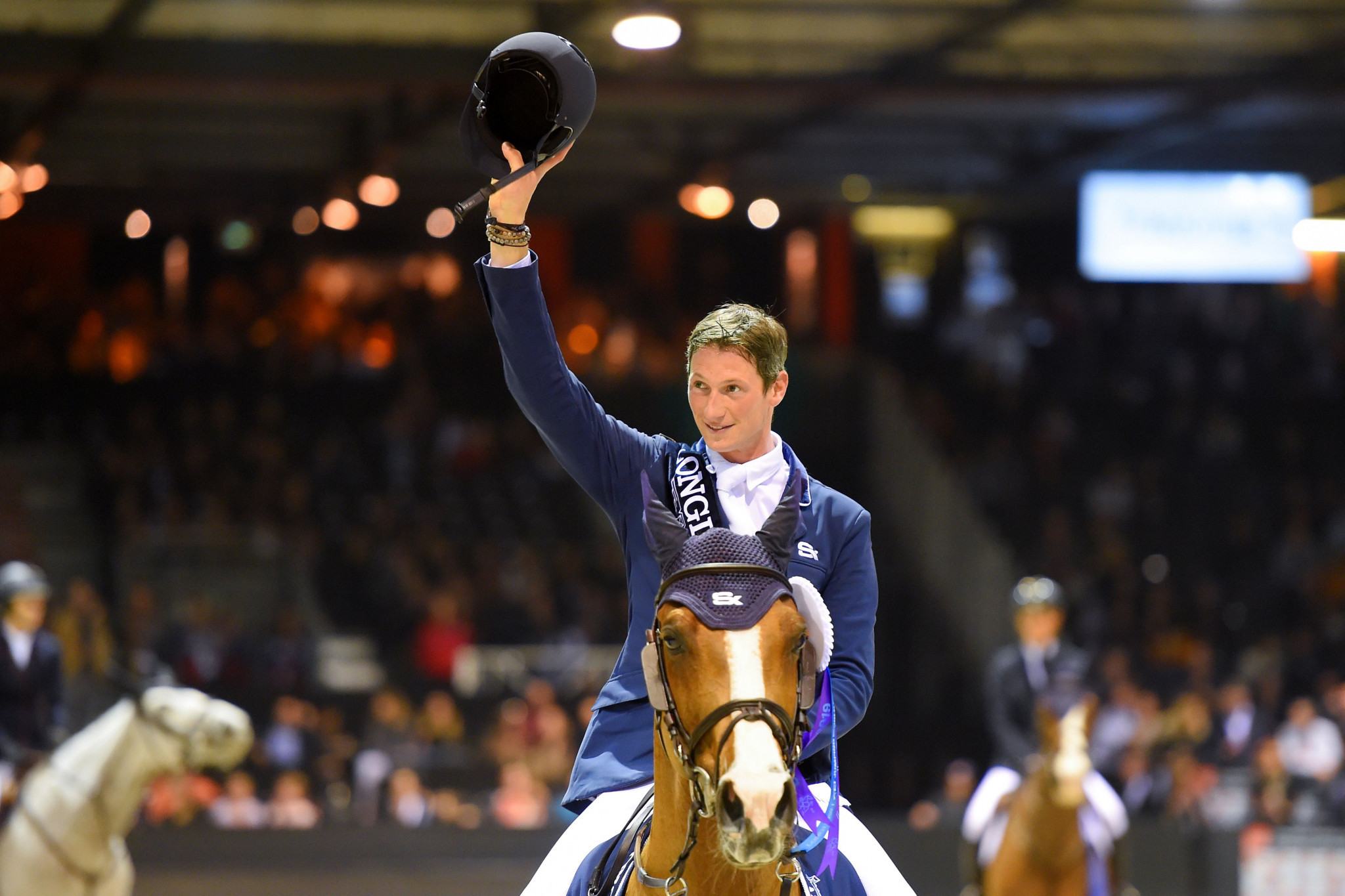 Germany's Daniel Deusser will be a strong contender at the Longines Global Champions Tour event in Cannes ©Getty Images
