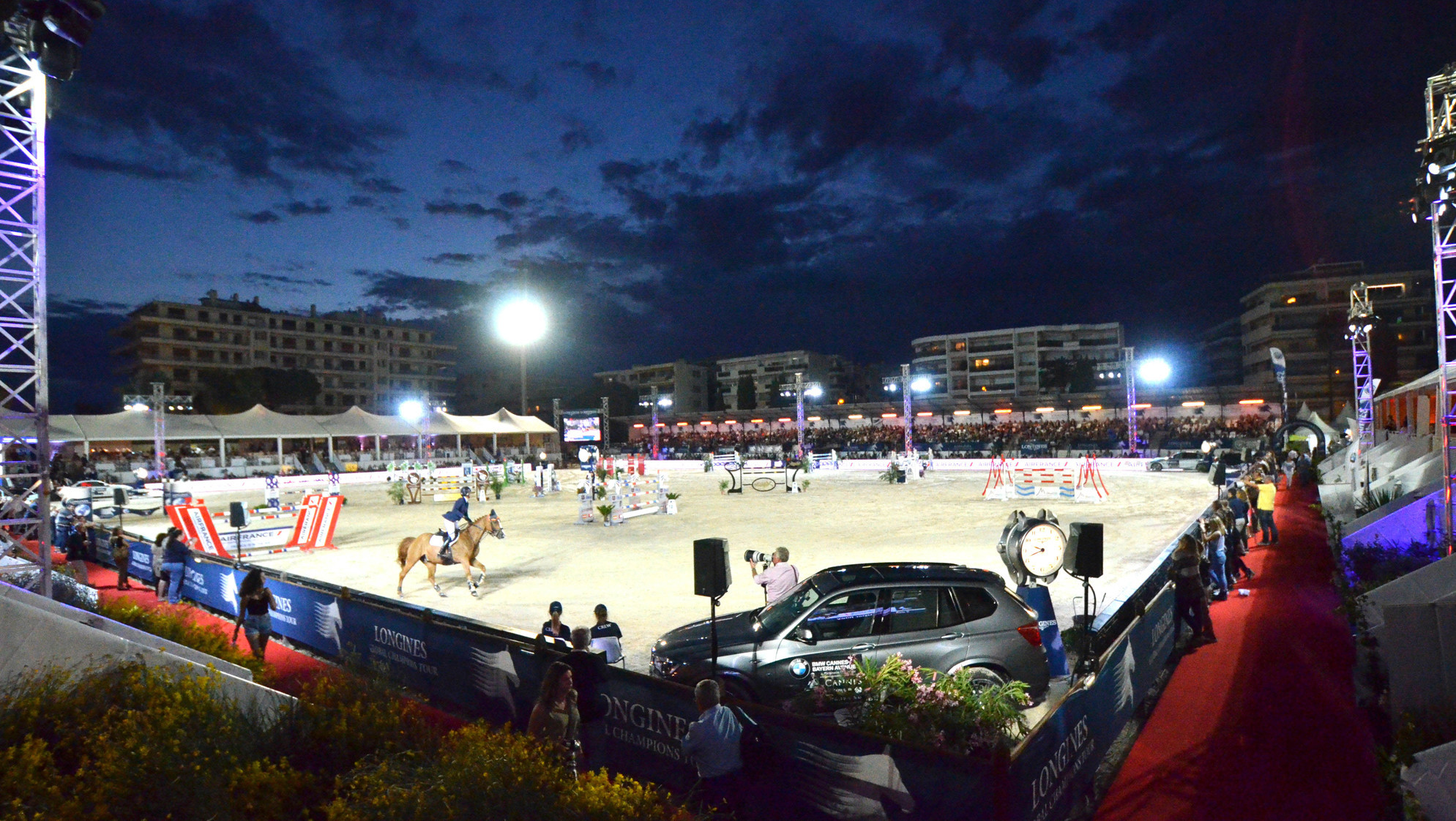 City of Stars venue in Cannes will host tomorrow's Longines Global Champions Tour event ©LGCT