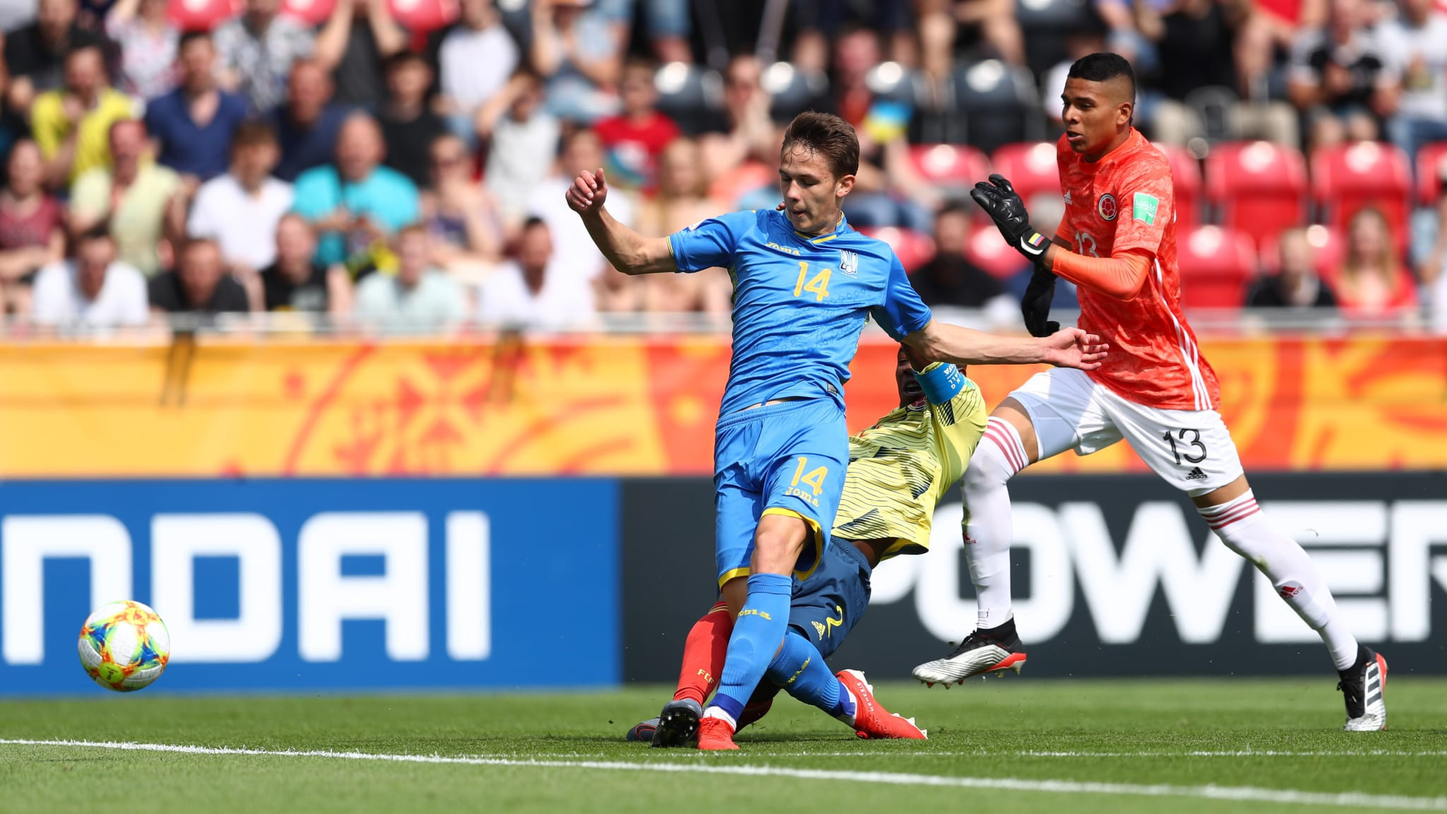 Italy win six-goal thriller in Under-20 World Cup after Colombia clanger hands Ukraine place in the semi-finals