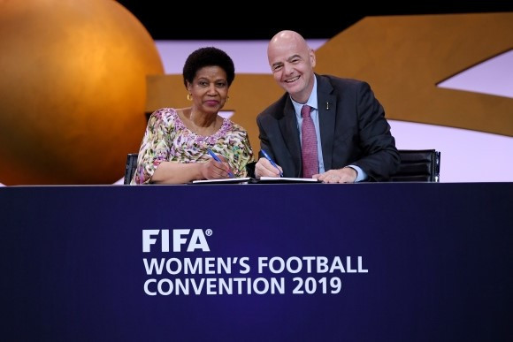 FIFA and UN Women sign Memorandum of Understanding on closing day of Women's Football Convention