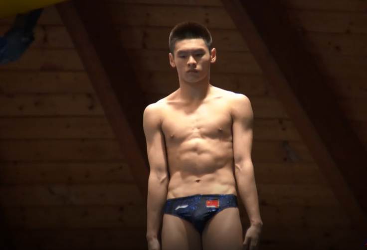 Ling Yang came out on top in the men's 10m platform final in Madrid ©FINA