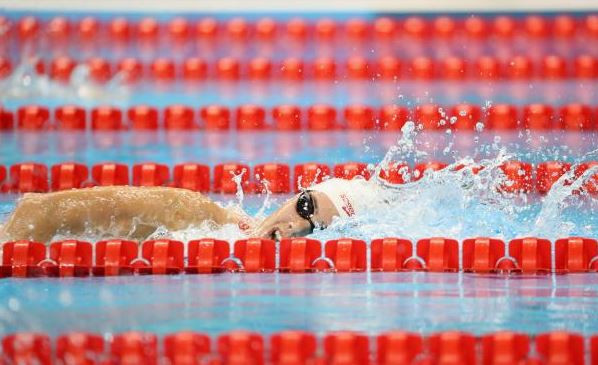 Canadian Aurelie Rivard and Britain's Alice Tai had to share silver in the women's 100m freestyle after amassing 877 points each ©IPC 
